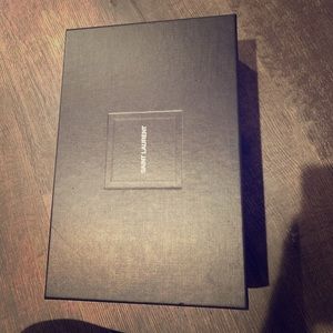 YSL Saint Laurent Authentic Shoe Box